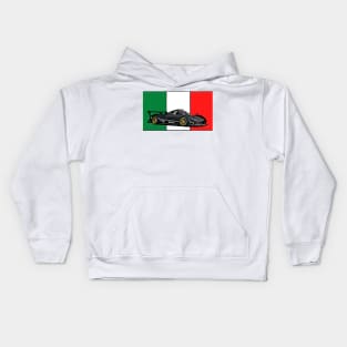 Pagani Zonda R Italian Print Kids Hoodie